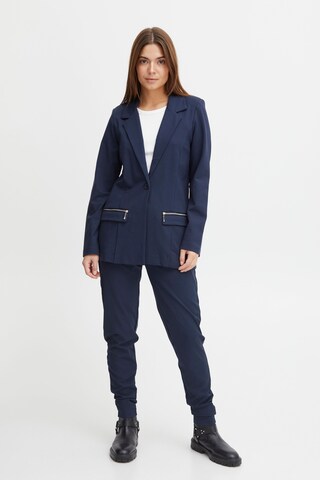 PULZ Jeans Blazer 'KIRA' in Blau