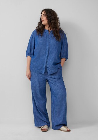 Chemisier s.Oliver en bleu