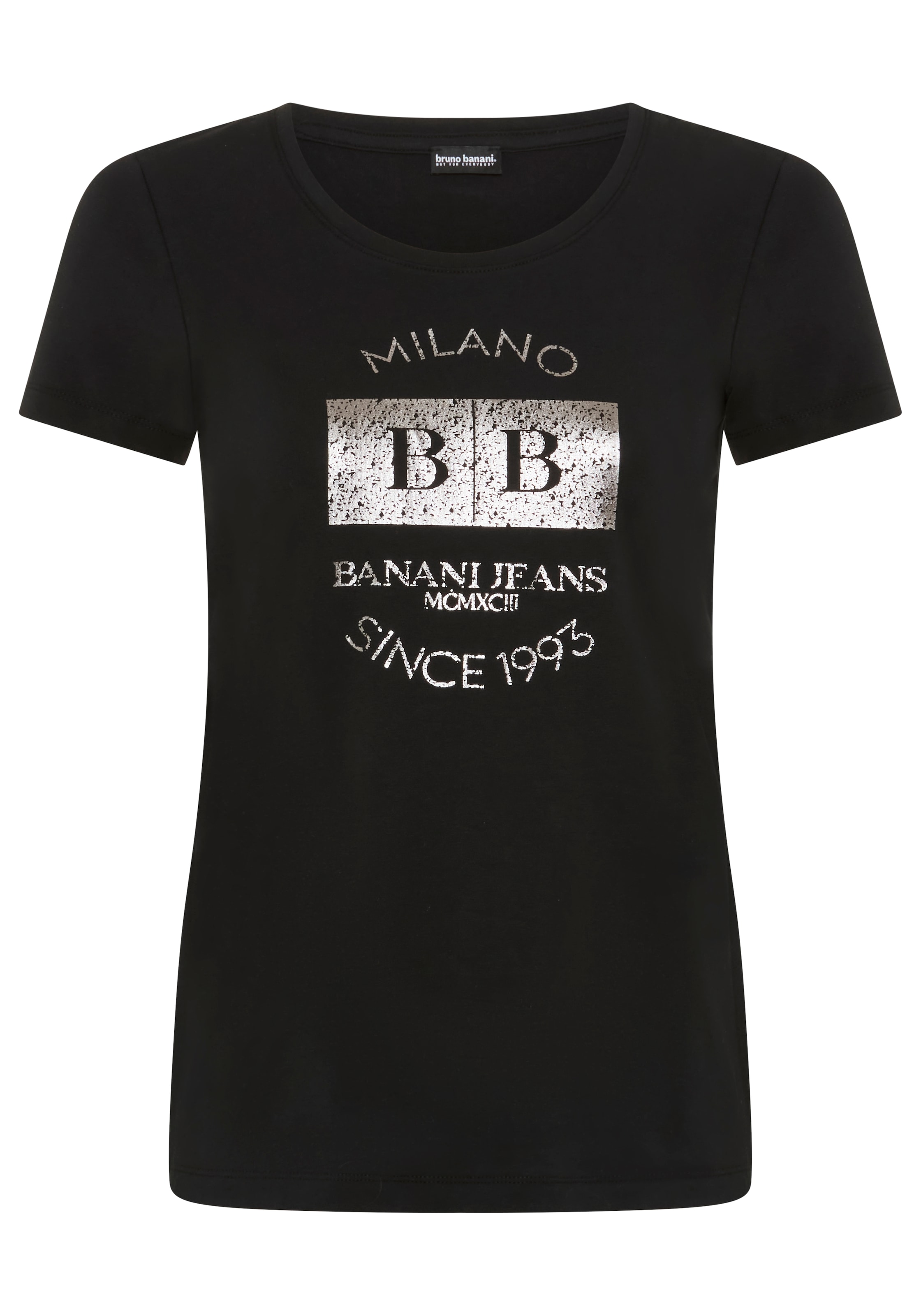 Bruno Banani LM Shirt in Black: front