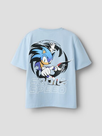NAME IT Shirt 'NKMFITUS SONIC' in Blue