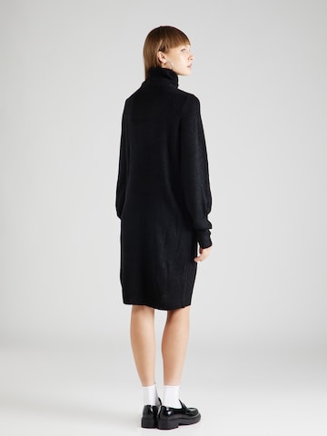 VILA Knitted dress 'Lou' in Black