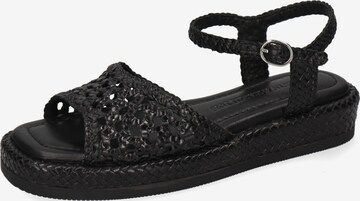 MELVIN & HAMILTON Sandale 'Vim 3' in Schwarz: Vorderseite