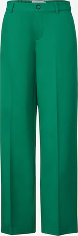 STREET ONE Wide leg Pants in Green: front