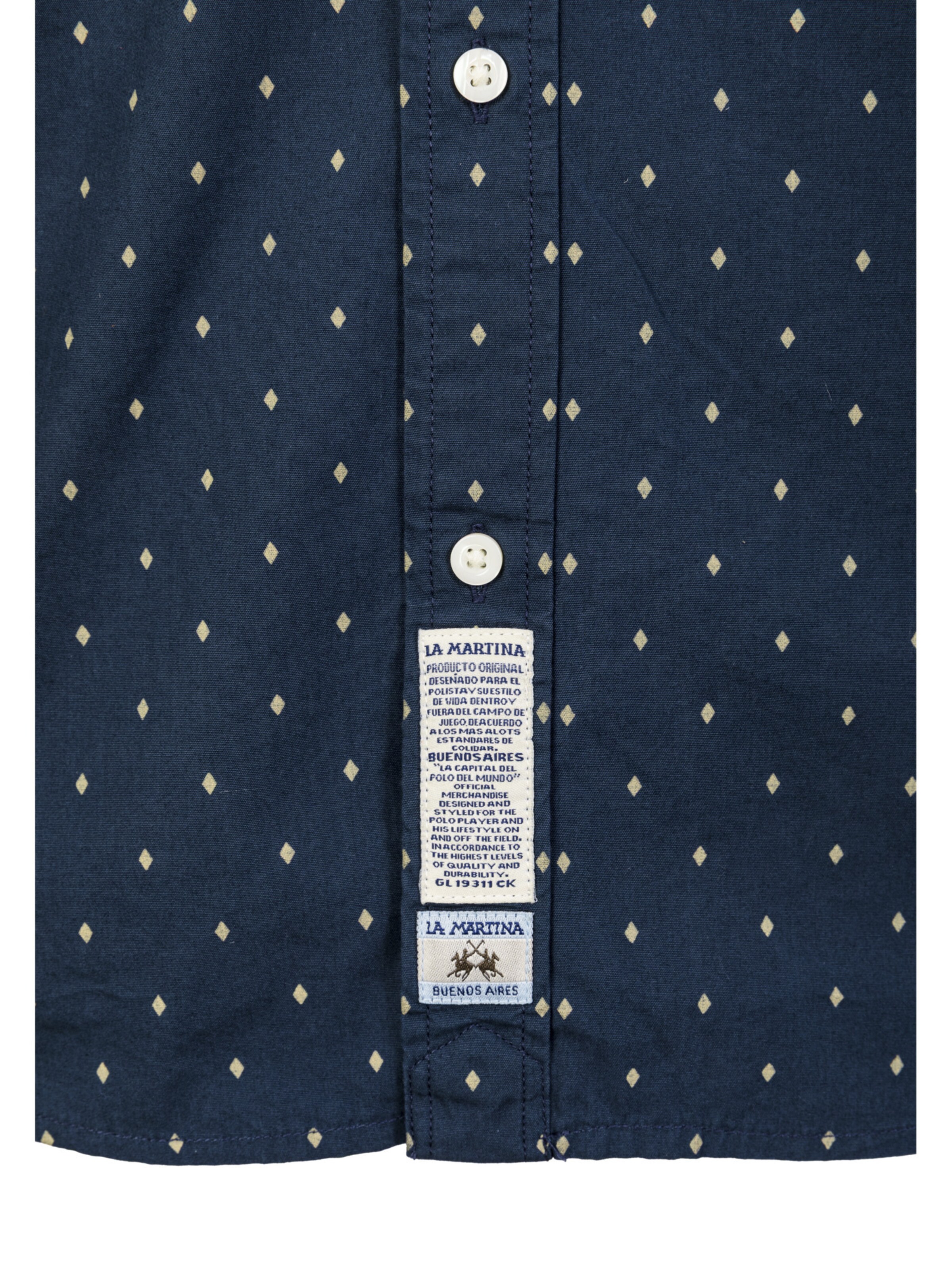 Regular fit Camicia 'MBC016' di La Martina in blu