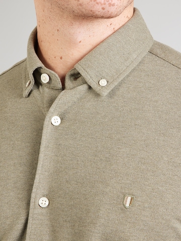 Coupe slim Chemise 'JPRBLUBLAKE' Jack & Jones Premium en vert