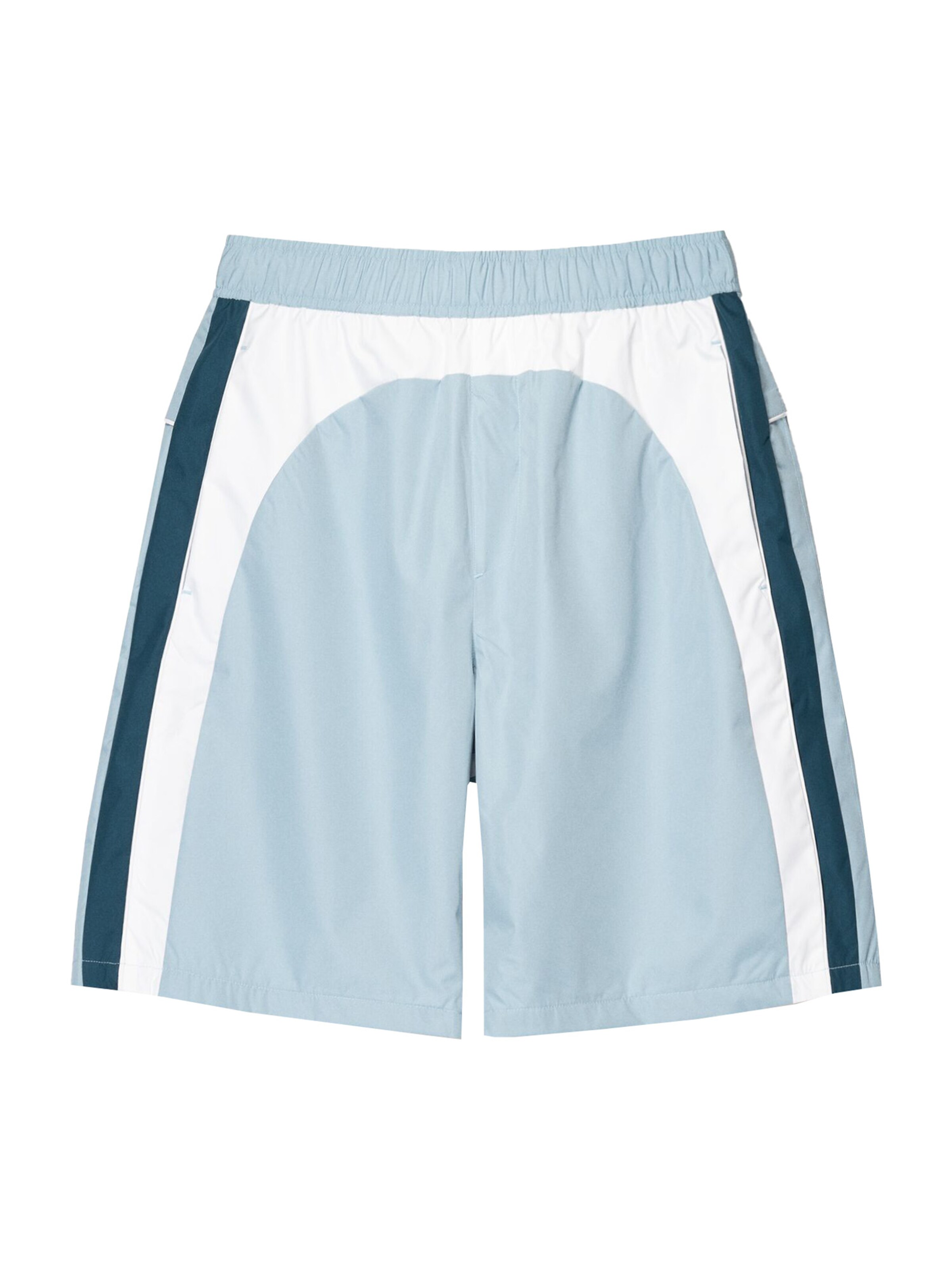 Bershka Normalny krój Spodnie w kolorze niebieski: przód