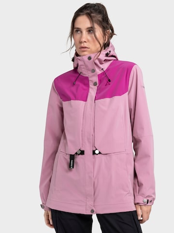 Schöffel Jacke 'Maghera' in Pink: Vorderseite