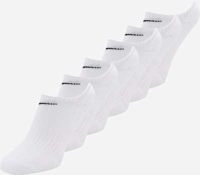 NIKE Chaussettes de sport en noir / blanc, Vue avec produit