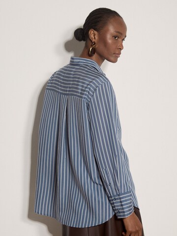 Apricot Oversized Stripe Shirt ' ' in Blau