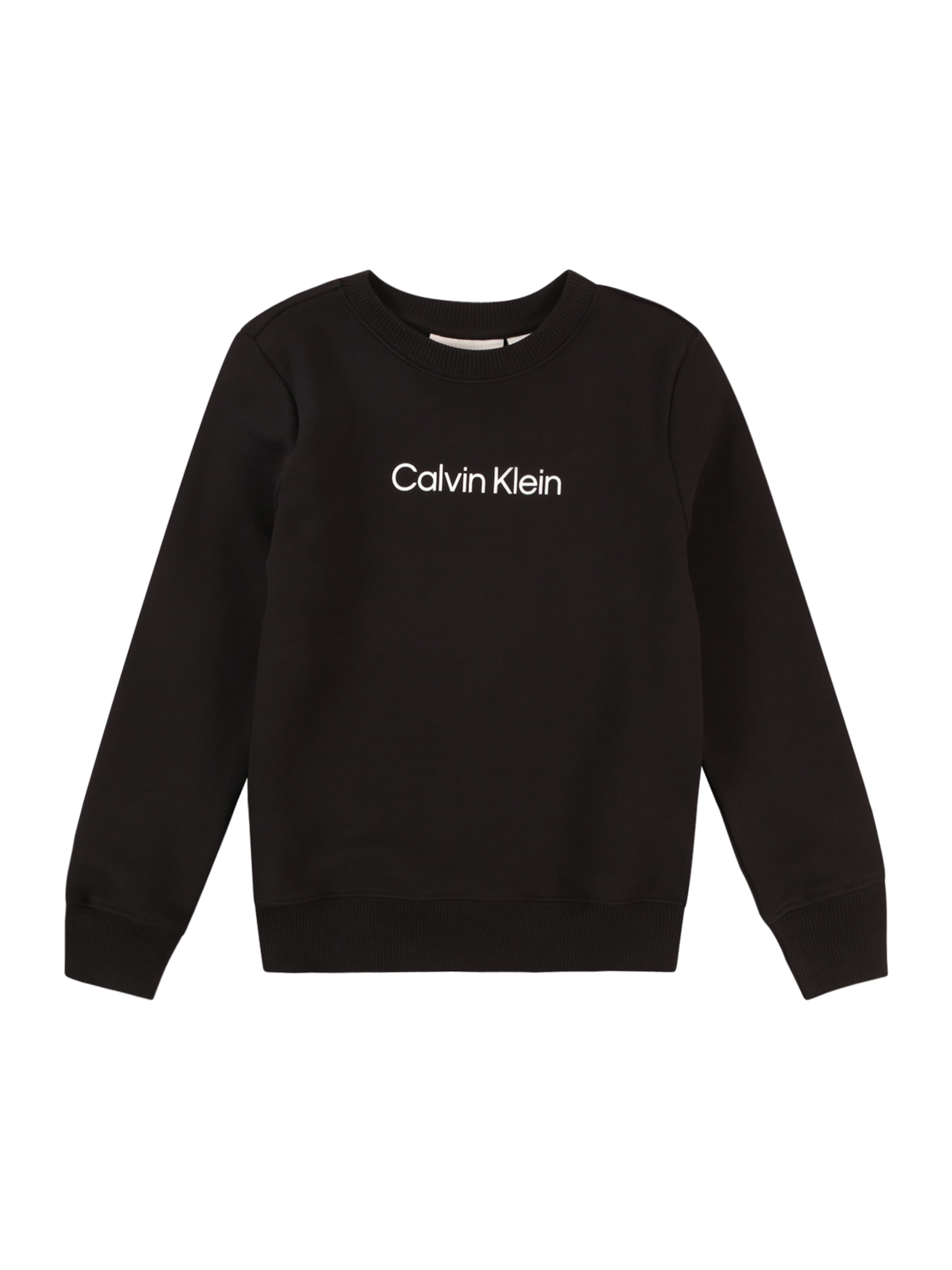 Felpa di Calvin Klein Jeans in nero: frontale