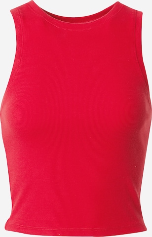 Top di HOLLISTER in rosso: frontale