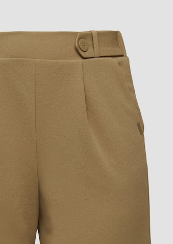 Wide Leg Pantalon QS en vert