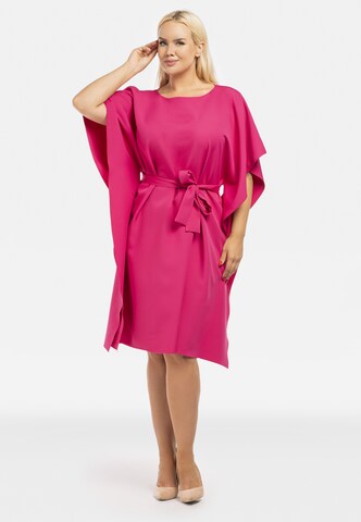 Karko Oversized Dress in Pink