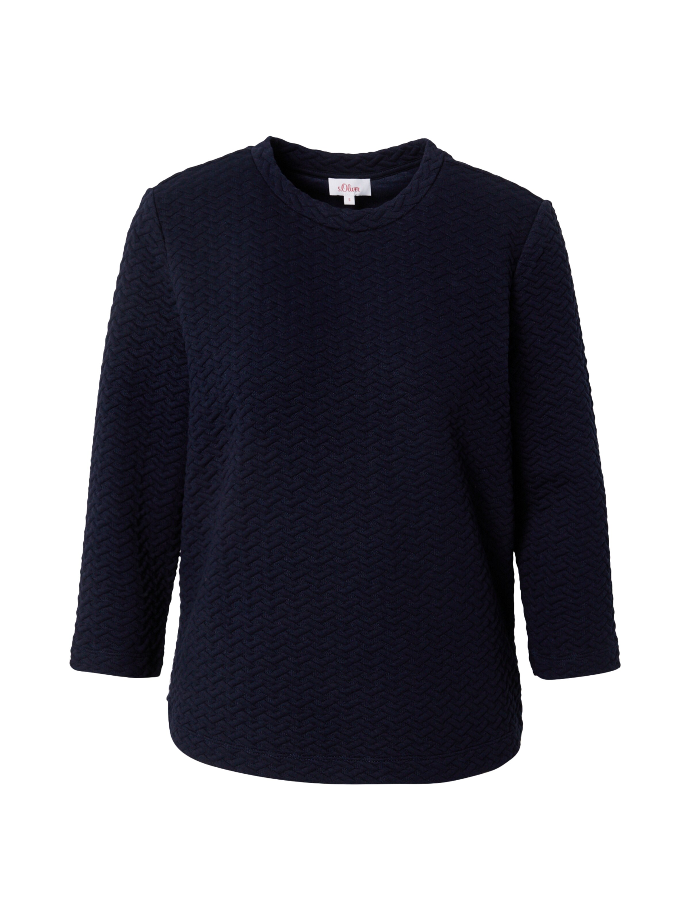 s.Oliver Sweatshirt in Blue: front