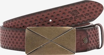 CIPO & BAXX Belt in Red: front