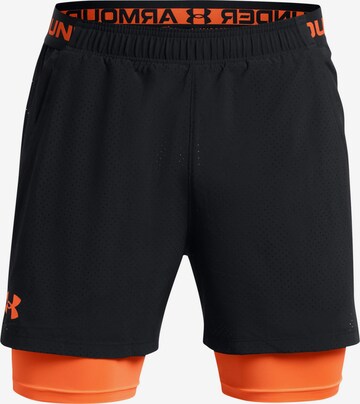 UNDER ARMOUR Loose fit Workout Pants 'Vanish Vent' in Orange: front