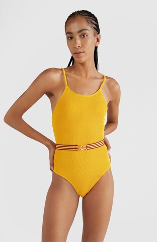 O'NEILL Bralette Swimsuit 'Sassy' in Yellow: front