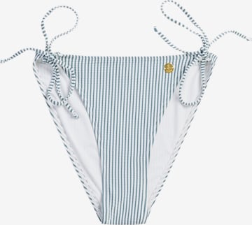 Seaside Bikini Bottoms 'Seersucker' in Green: front