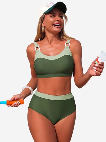 Magicshe Bustier Bikini‌‌‌‌‌‌‌‌ in Grün