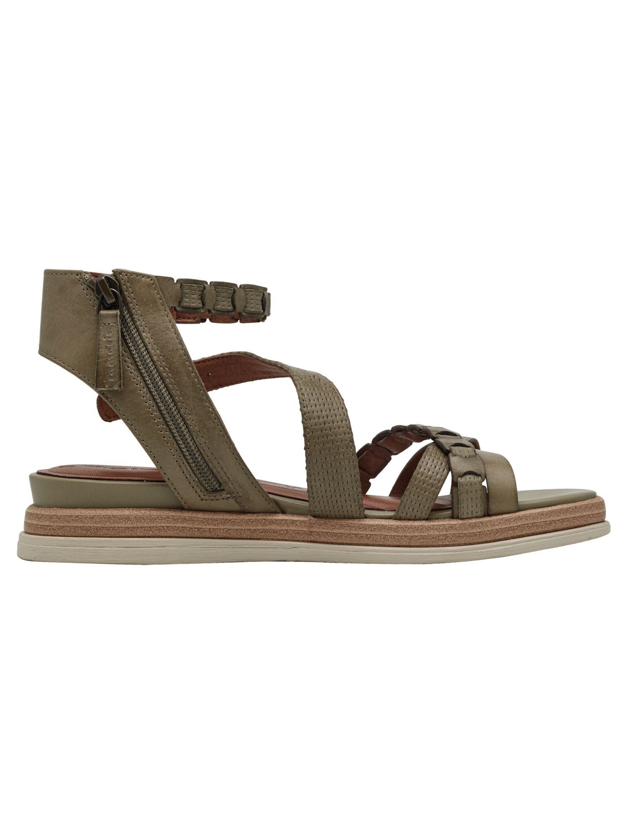 Tamaris Strap sandal in Green