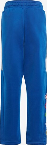 ADIDAS SPORTSWEAR Regular Workout Pants 'Marvel Avengers' in Blue