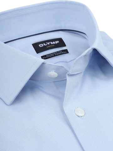 OLYMP Regular fit Overhemd 'Luxor 24/Seven' in Blauw