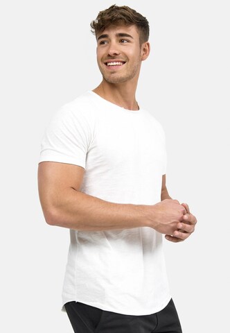 T-Shirt 'Willbur' INDICODE JEANS en blanc