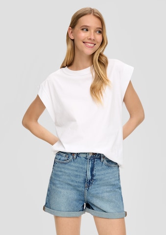 QS Regular Shorts in Blau