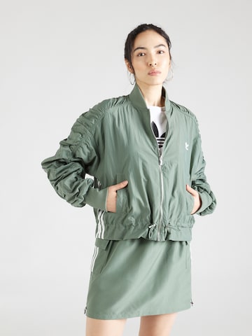 Veste mi-saison ADIDAS ORIGINALS en vert : devant