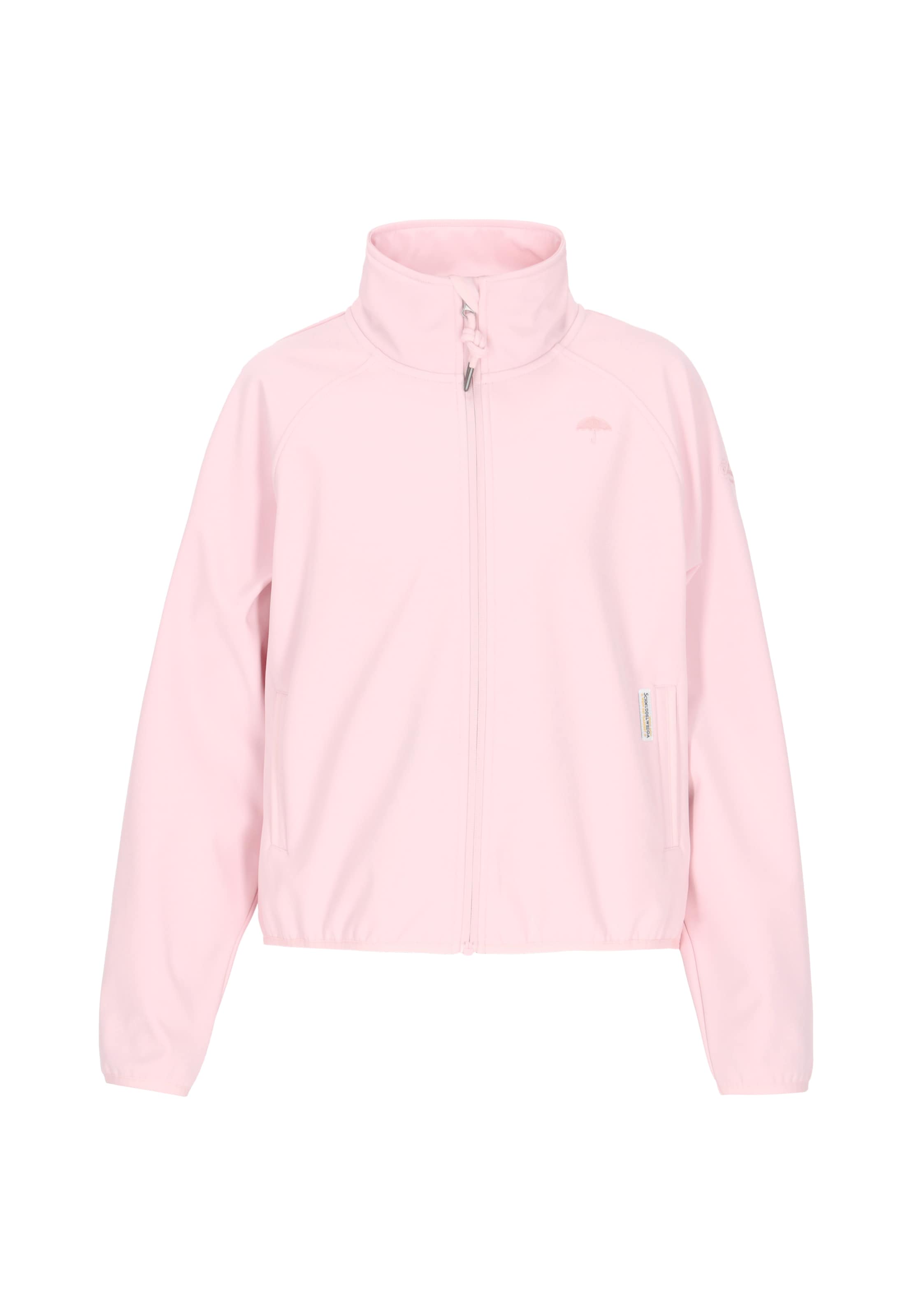 Schmuddelwedda Toiminnallinen takki värissä vaaleanpunainen: etupuoli