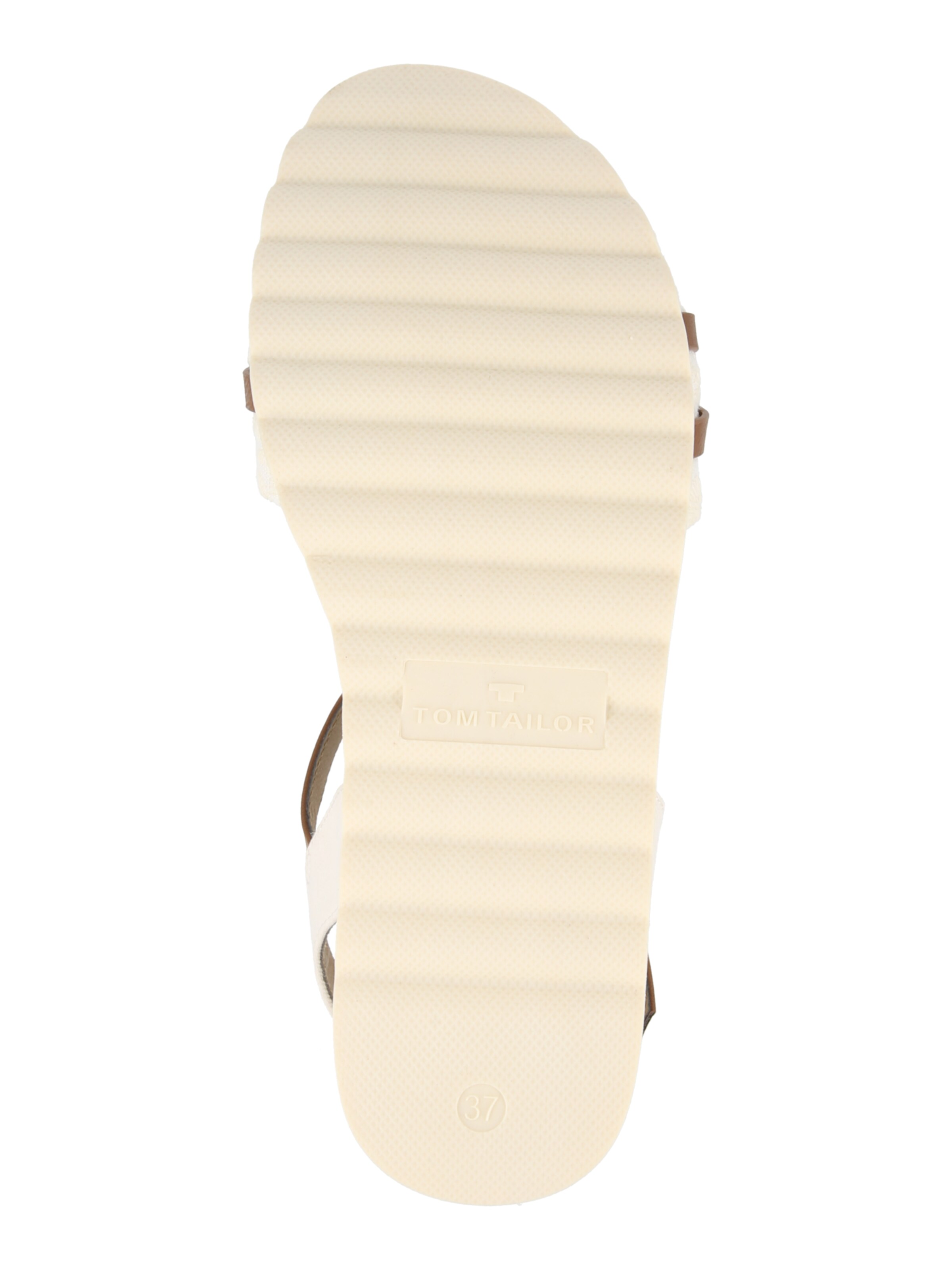 TOM TAILOR Strap Sandals in Beige