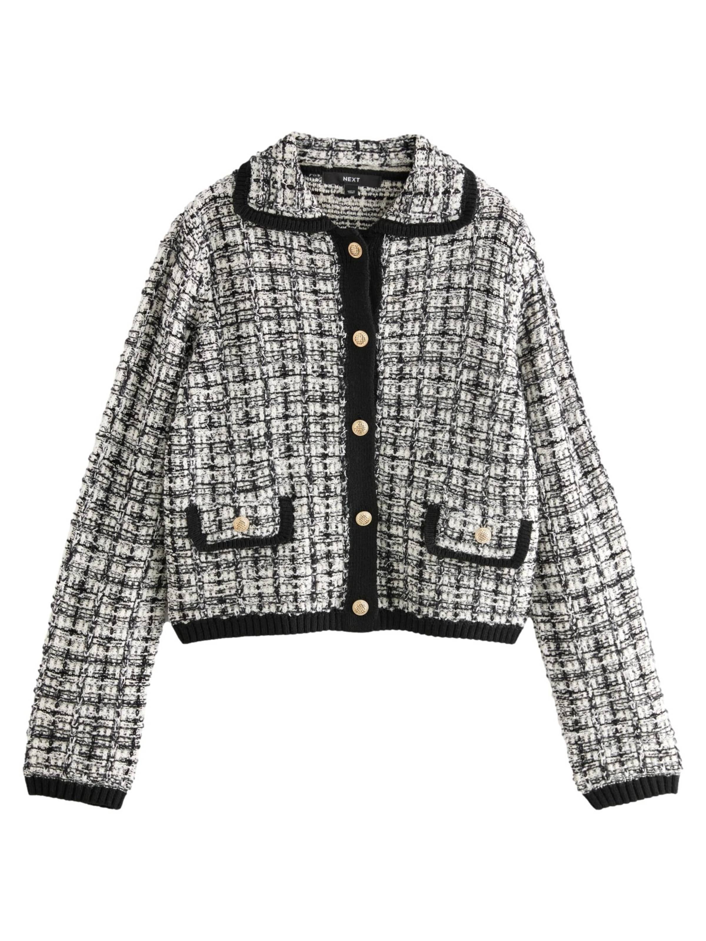 Next Преходно яке в черно: отпред