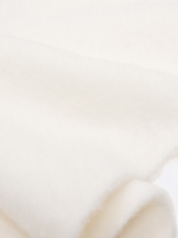 Bershka Scarf in Beige: front