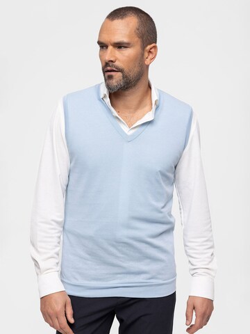 Pull-over Antioch en bleu : devant