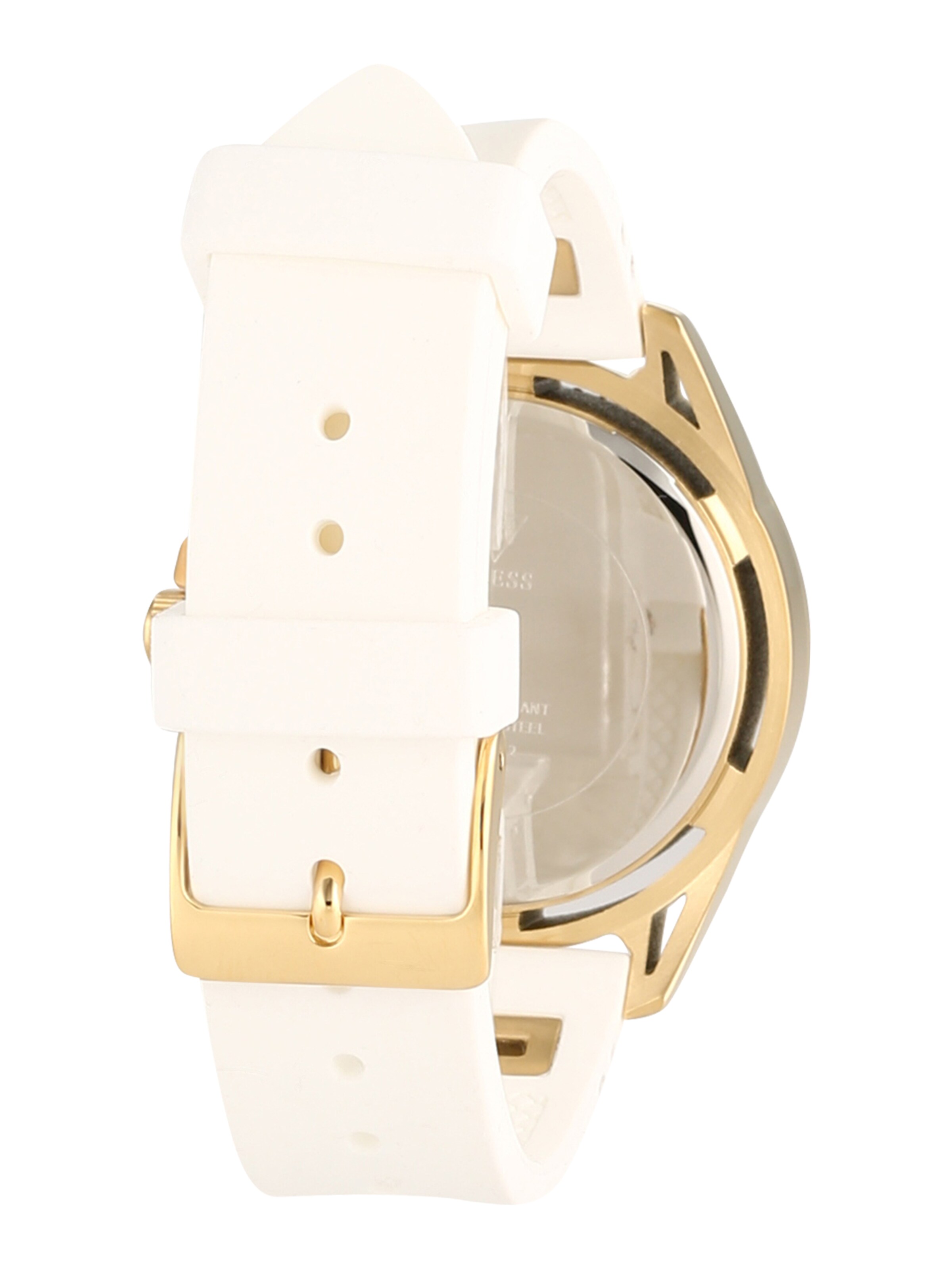 GUESS Uhr 'Queen' in Weiß