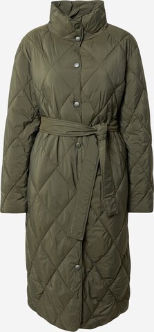 ABOUT YOU Between-Seasons Coat 'Selma' in Green: front