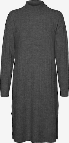 VERO MODA Knitted dress 'LULU' in Grey: front