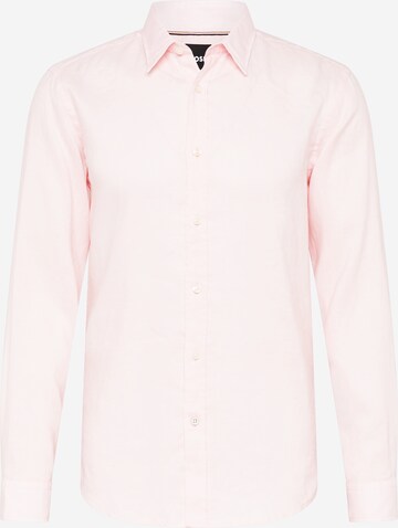 BOSS Overhemd 'Roger' in Roze: voorkant