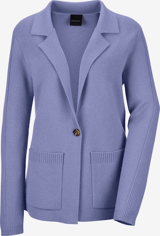 Cardigan MADELEINE en bleu : devant