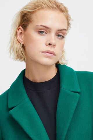 ICHI Between-Seasons Coat 'JANNET' in Green