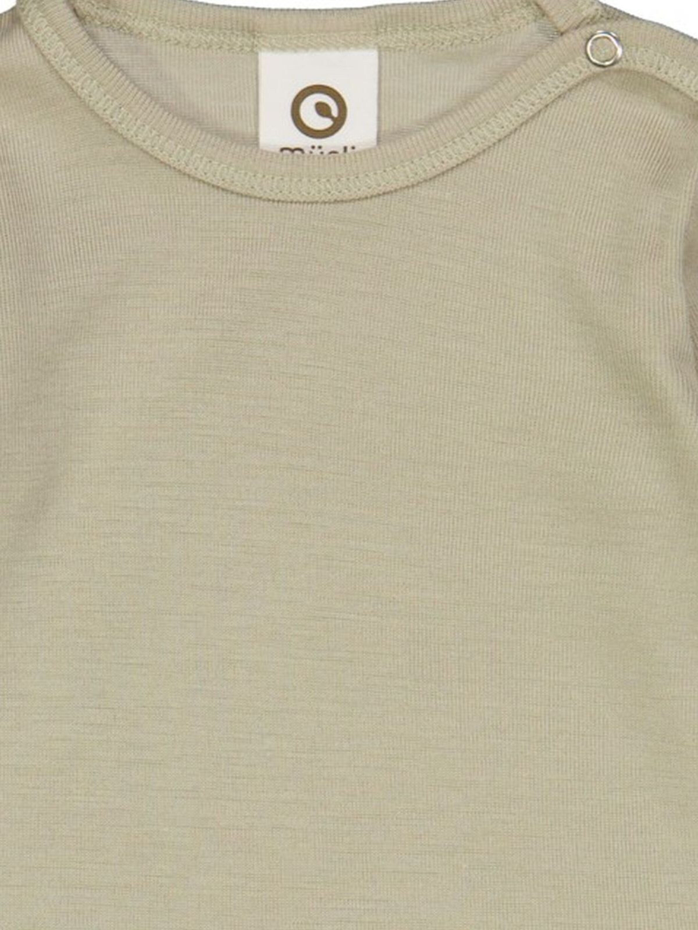 Barboteuse / body Müsli by GREEN COTTON en vert