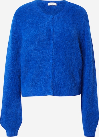 Cardigan 'NIBY' AMERICAN VINTAGE en bleu : devant