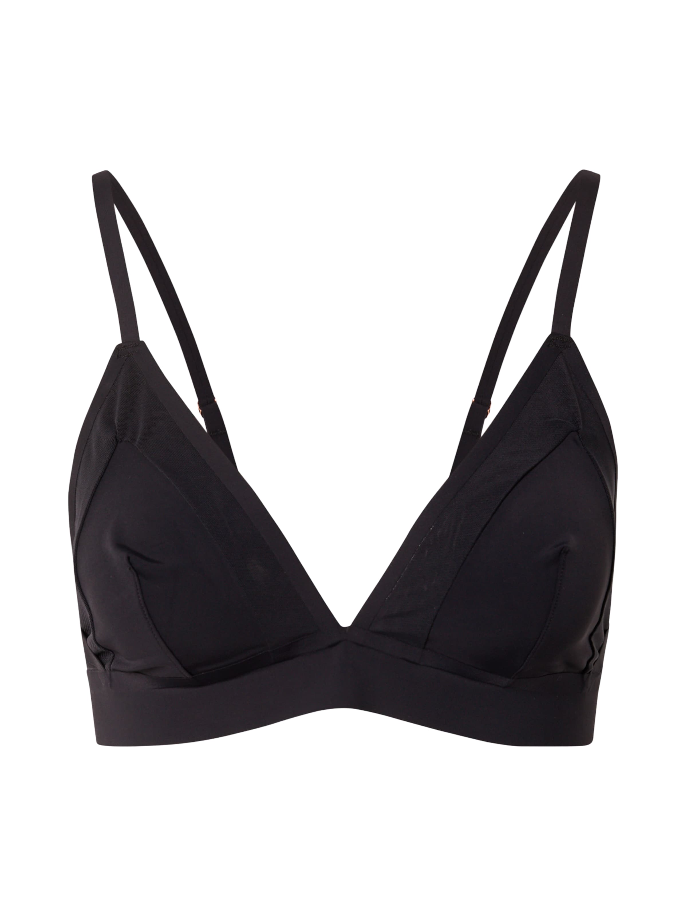 MAGIC Bodyfashion Сутиен с триъгълни чашки Сутиен в черно: отпред
