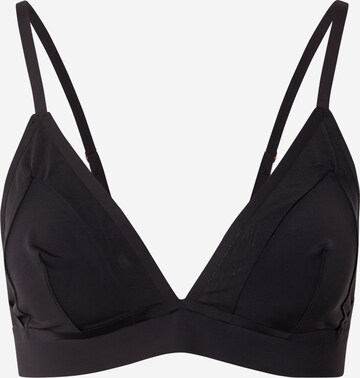 MAGIC Bodyfashion Triangle Bra in Black: front