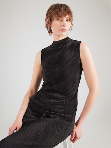 Calvin Klein Regular Top in Black: front