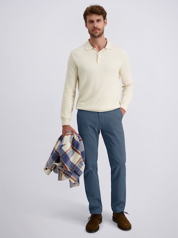 Regular Pantalon chino 'Castres' PIERRE CARDIN en bleu