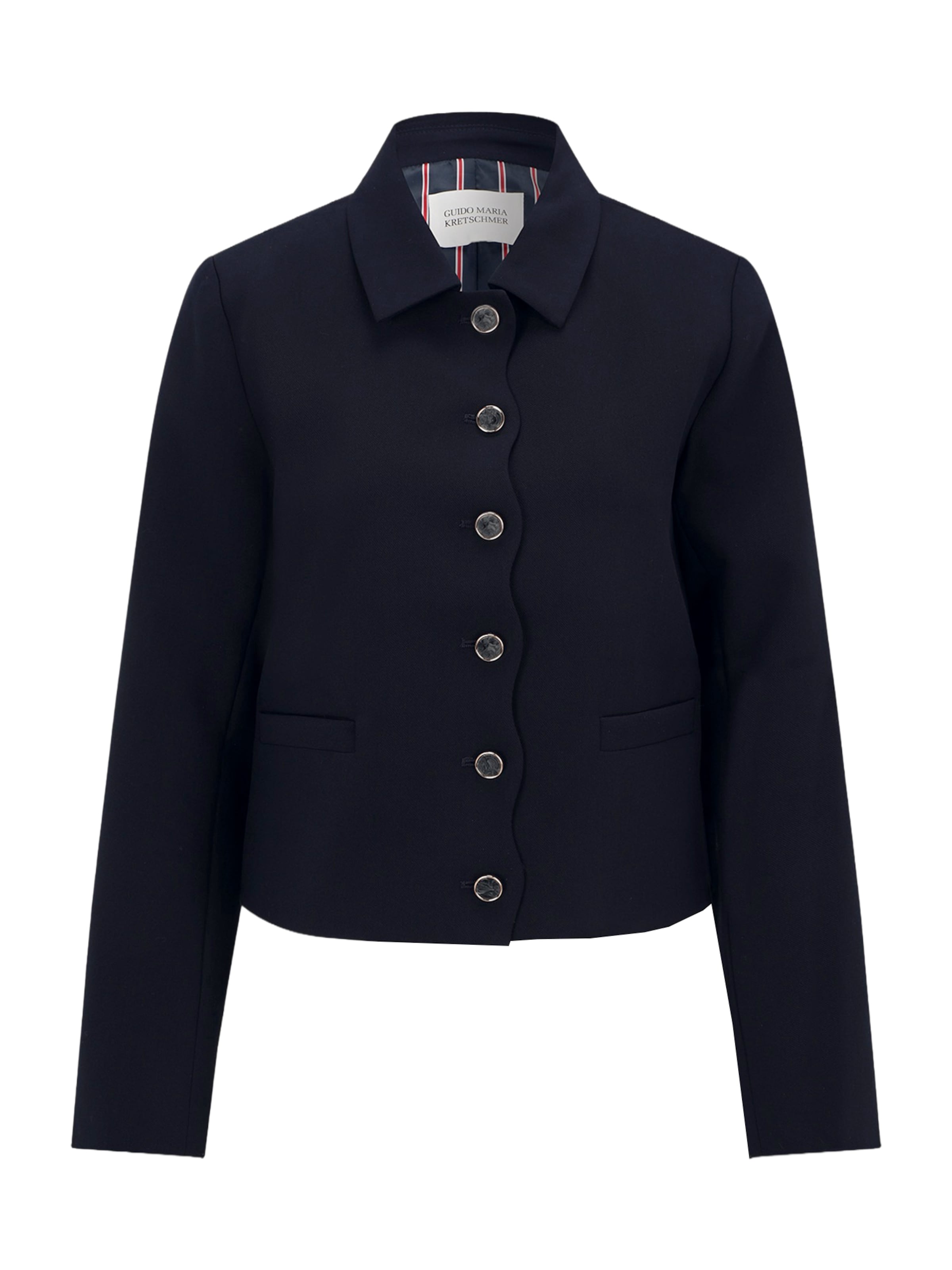Guido Maria Kretschmer Women Μπλέιζερ 'Dorina' σε μπλε: μπροστά