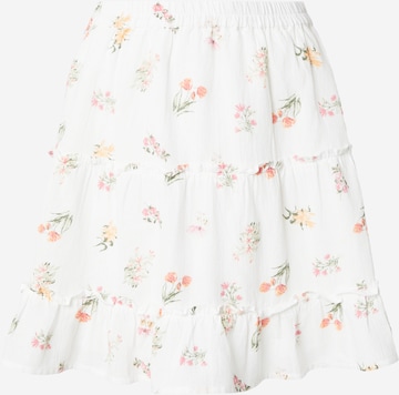 balta PIECES Sijonas 'PCEMMA': priekis