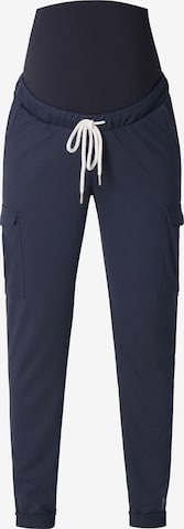 Esprit Maternity Slimfit Broek in Blauw: voorkant