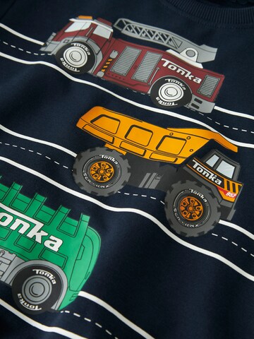 NAME IT Sweatshirt 'NMMJORGE TONKA' i blå